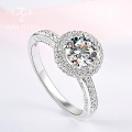 Hot Sale Round Brilliant Cut Jewelry Ring Finger Engagement Ring Diamond